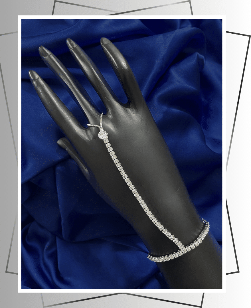 Bracelet Finger Ring - A Unique Fusion of Elegance and Style - FaHaBo