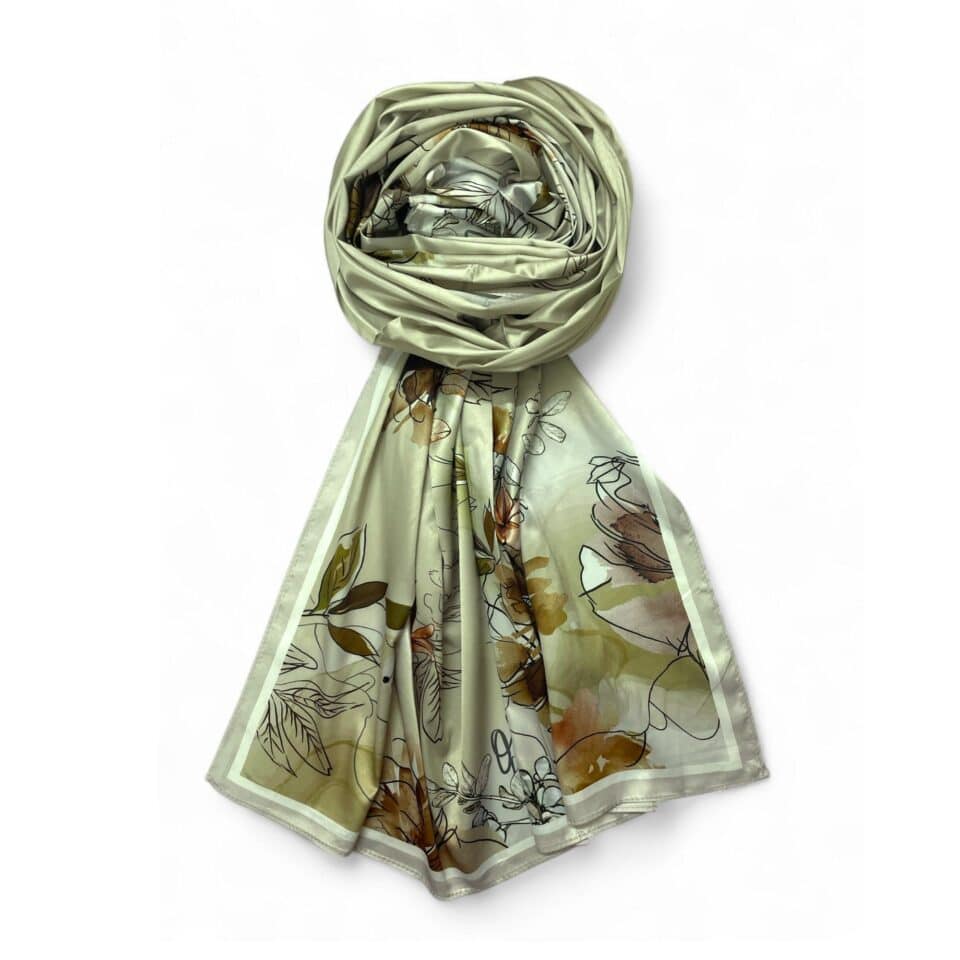 satin silk scarves