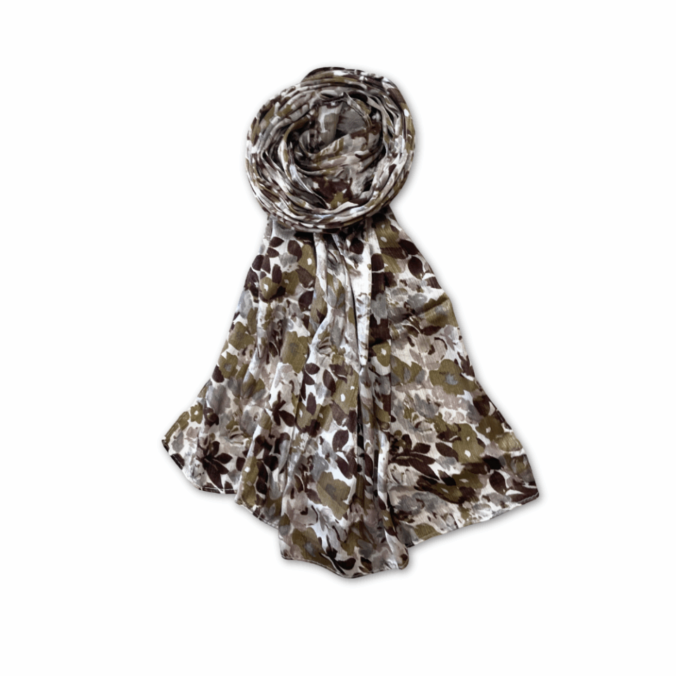 satin silk scarf
