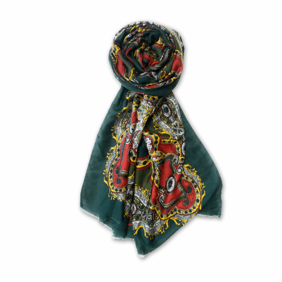 viscose cotton scarf
