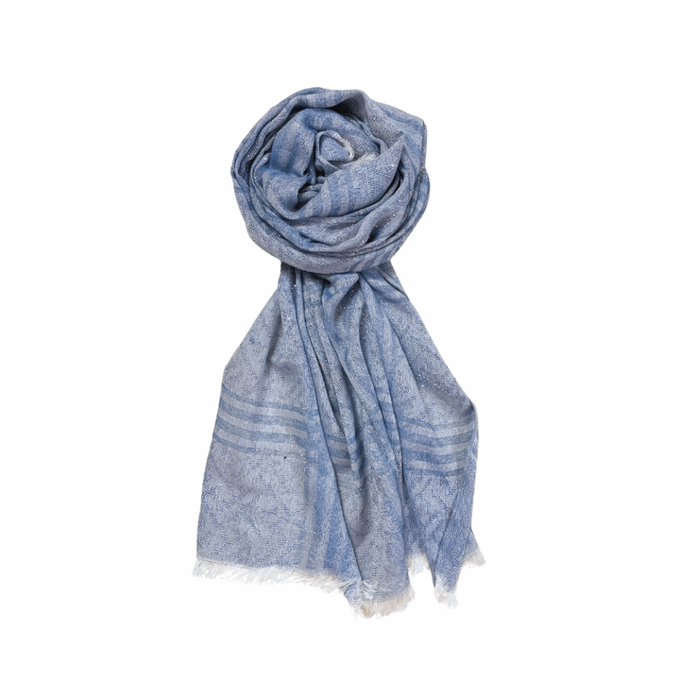 woven cotton scarf