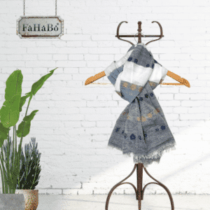woven cotton scarf