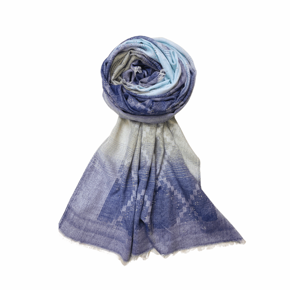 woven cotton scarf