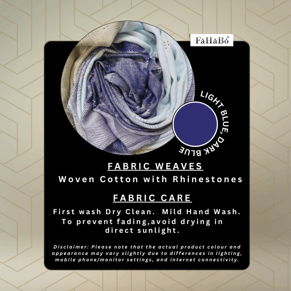 woven cotton scarf