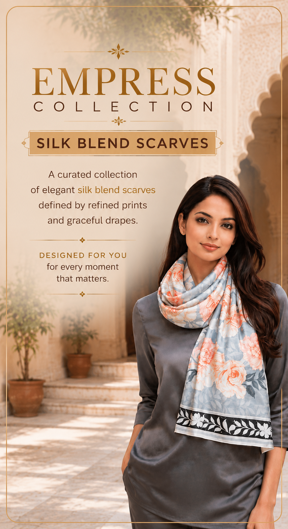 Silk Blend Scarves